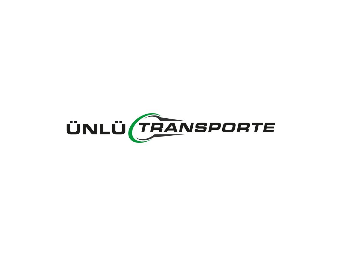 Logo Ünlü Transporte mit Bildmarke und Wortmarke