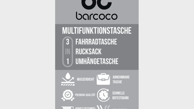 Barcoco, Verpackung und Druckdaten