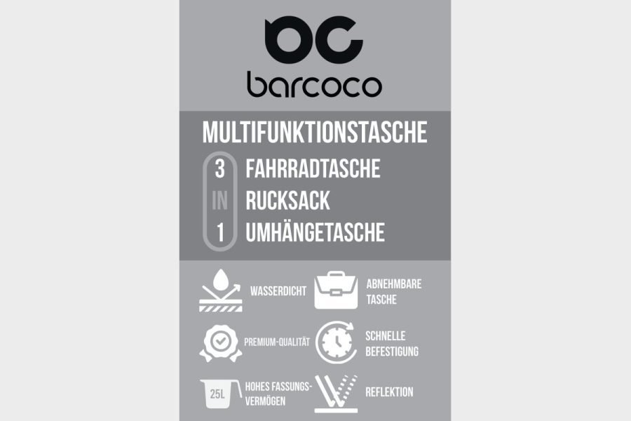 Barcoco, Verpackung und Druckdaten